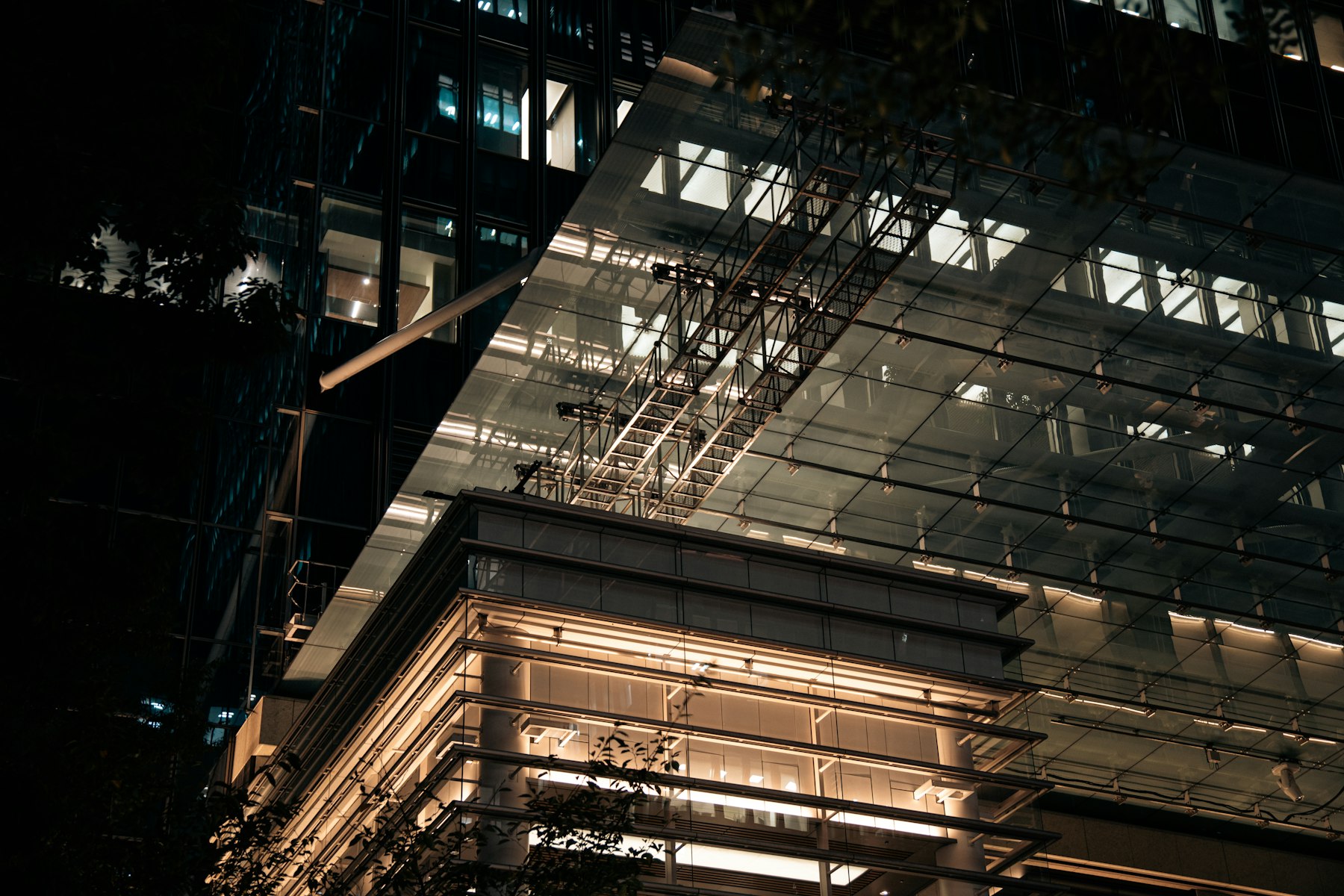 Spazio professionale illuminato