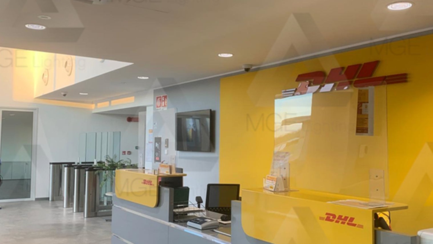 Caso studio illuminazione LED: DHL Hub