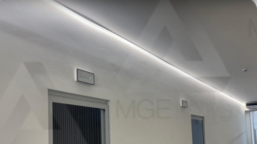 Caso studio illuminazione LED: Elecnor Italia