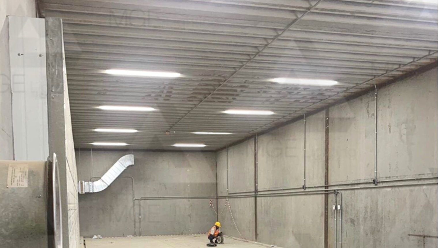 Caso studio illuminazione LED: Hangar