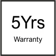 5 Yrs Warranty